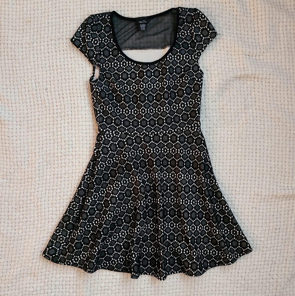 Black and White Sundress